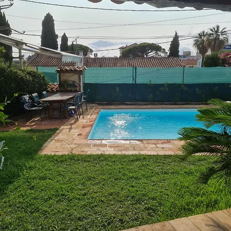 Avec Piscine Privee A Les Pins 주앙레핑